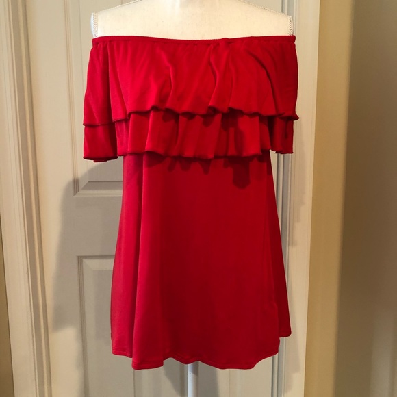 Off the Shoulder Top & Pants - Picture 3 of 7